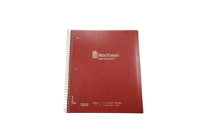 MacEwan 3 Subject Notebook