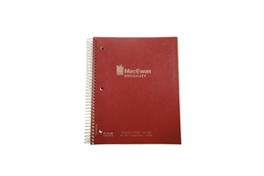 MacEwan 5 Subject Notebook