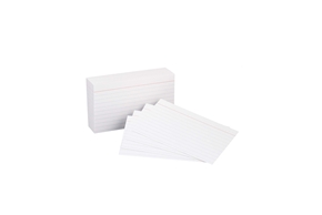 Ruled File Cards