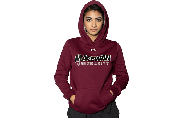 MacEwan University Bookstore - UA Women's Hustle Fleece Hoodie