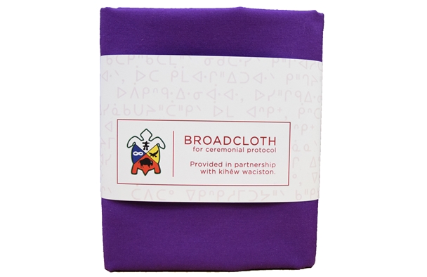 Purple Broadcloth
