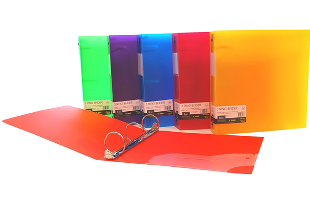 Clear Poly Binder