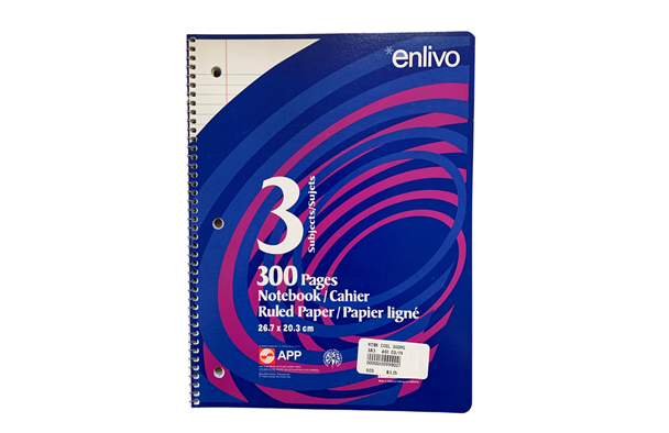 Enlivo Notebook 300 Pages
