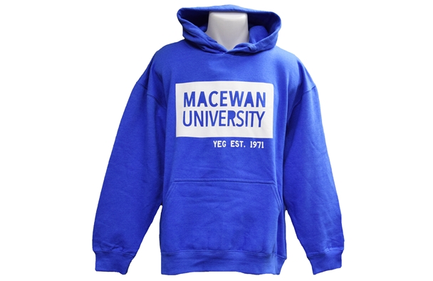 MacEwan x YEG Blue Hoodie