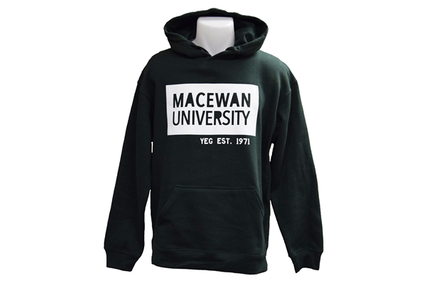 MacEwan x YEG Green Hoodie