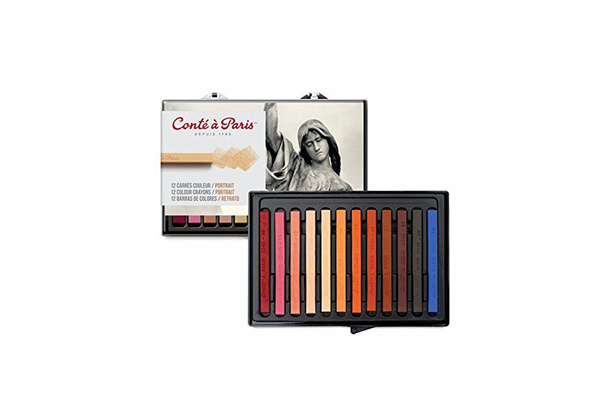 Conte 12 Portrait Crayons