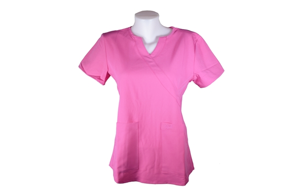 Pink Women's Scrub Top