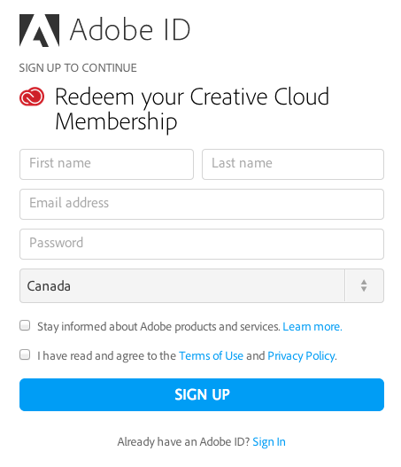 Adobe Creative Cloud